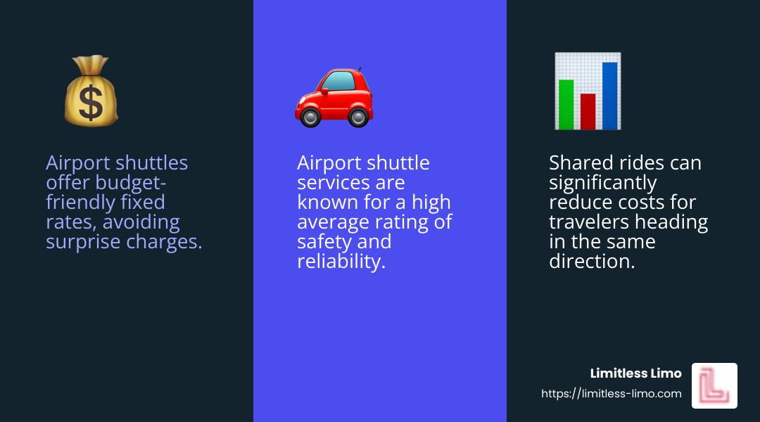 The average rating for Bark Airport Transfer Providers is 4.85, based on 393,068 reviews - airport shuttle prices infographic 3_facts_emoji_blue